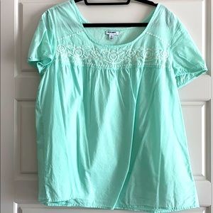 Old Navy Embroidered Top